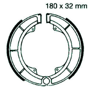 Suzuki GS 550 DB/DC Bj.77-78 Bremsbacken hinten