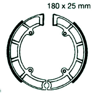 C.Z./JAWA Jawa 250/400 Cross year 77-79 rear brake pads
