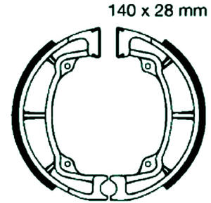 KAWASAKI KLT 250 C1-C3 Prairie Bj.83-85 Bremsbeläge...