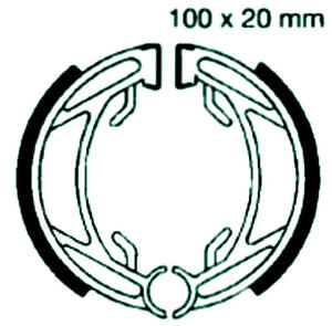 MOTOBECANE 50 all mod. Leleu hub Bj.88- Bremsbeläge...