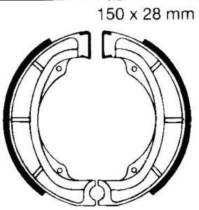 Pastiglie freno posteriore per SUZUKI SX 200 R/R-2/RJ/RM...