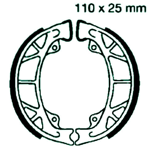 MALAGUTI Crosser CR1 Bj.95-98 Bremsbeläge hinten