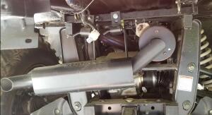 Yamaha Rhino 700 Auspuff leise