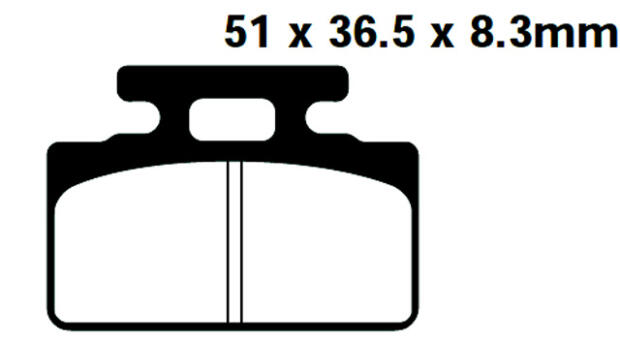 FA151 Blackstuff Bremsklötze - Bremsbeläge