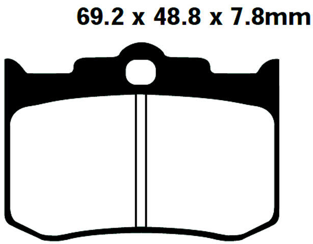 FA216/3 Blackstuff Bremsklötze - Bremsbeläge