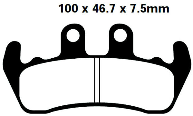 FA166 Blackstuff Bremsklötze - Bremsbeläge
