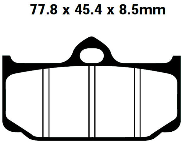 FA211 Blackstuff Bremsklötze - Bremsbeläge