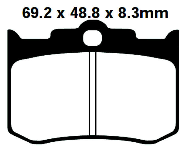 FA216 Blackstuff Bremsklötze - Bremsbeläge