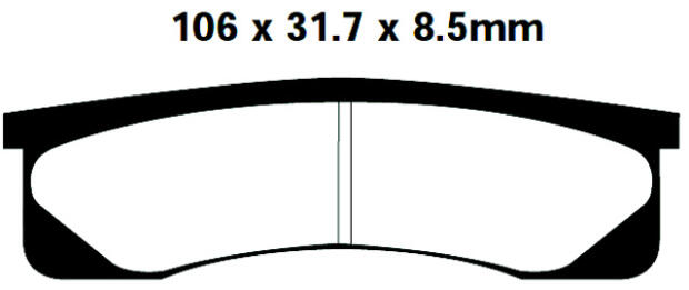 Blackstuff Bremsklötze