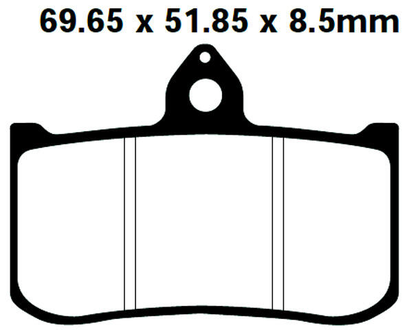 FA239 Blackstuff Bremsklötze - Bremsbeläge