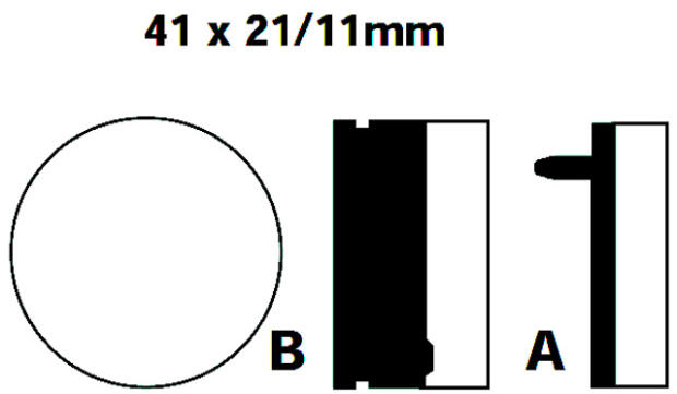FA040 Blackstuff Bremsklötze - Bremsbeläge
