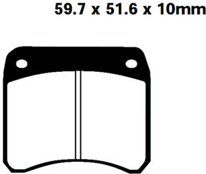 Blackstuff Bremsklötze   +