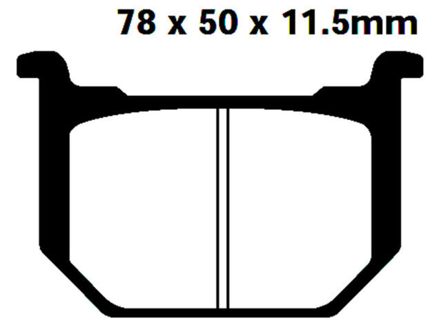 Bremsbeläge Suzuki GN, GS, GSX 250, 400, 450, 700, 750, 850, 1000, 1200