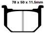 Bremsbeläge Suzuki GN, GS, GSX 250, 400, 450, 700, 750, 850, 1000, 1200