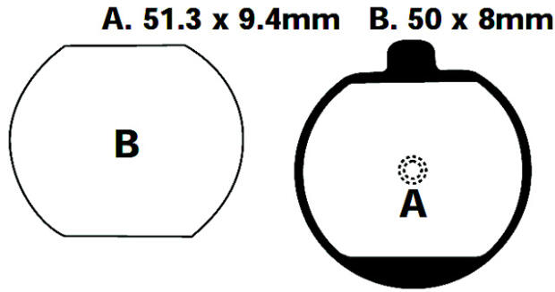 Bremsbelag FA073 EBC