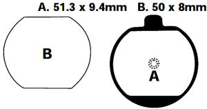 Bremsbelag FA073 EBC