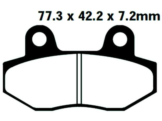 Bremsbeläge für Hyosung GT/125/NakedGV/RT/RX/XRX/250/650