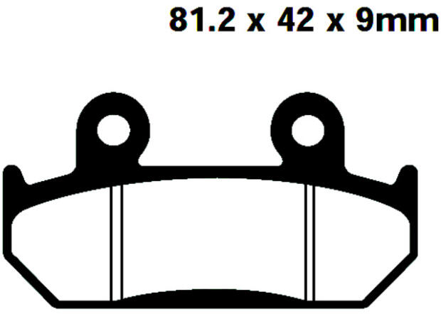 FA121 Blackstuff Bremsklötze Bremsbeläge