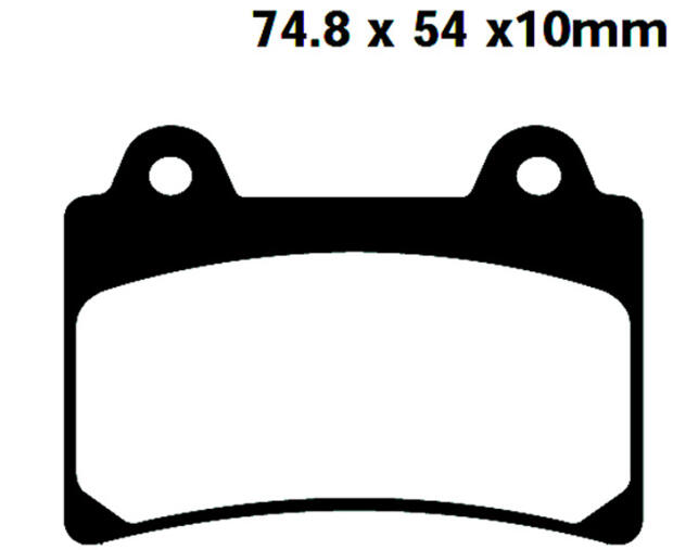 Bremsbeläge Yamaha FZR, TZR, TDR, SRX, FZ, FJ, XJR, XVZ, XV FA123