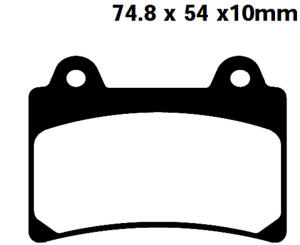 Bremsbeläge Yamaha FZR, TZR, TDR, SRX, FZ, FJ, XJR,...