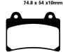 Bremsbeläge Yamaha FZR, TZR, TDR, SRX, FZ, FJ, XJR, XVZ, XV FA123