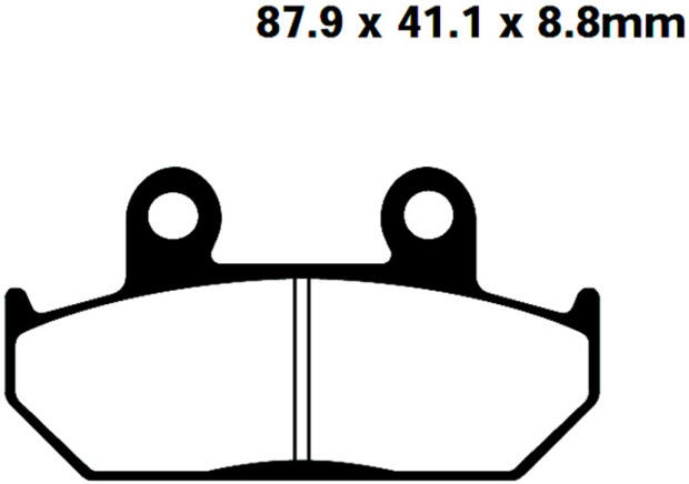 Brake pad for Honda RS/125/250/CBR750/VFR750/CBR1000/Cagiva