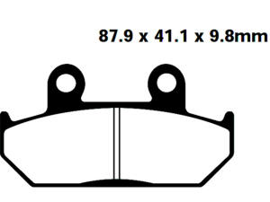 Bremsbeläge für Cagiva...