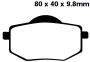 Bremsbeläge für Yamaha/XV/535/Virago