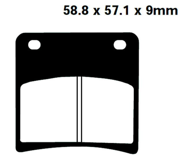 Bremsbeläge für Suzuki GSX 400, 600, 750, 1100 / VX 800 / GV1400