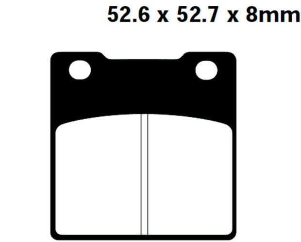 Bremsbeläge Hinten für Kawasaki Z, ZXR, ZX, ZZR, ZX12R, ZX-7R