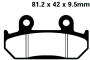 FA203 Blackstuff Bremsklötze   + - Bremsbeläge