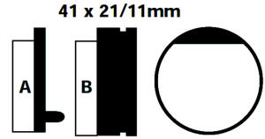 Brake pads Honda CB 125 T2 front