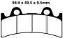 FA190 Bremsbeläge