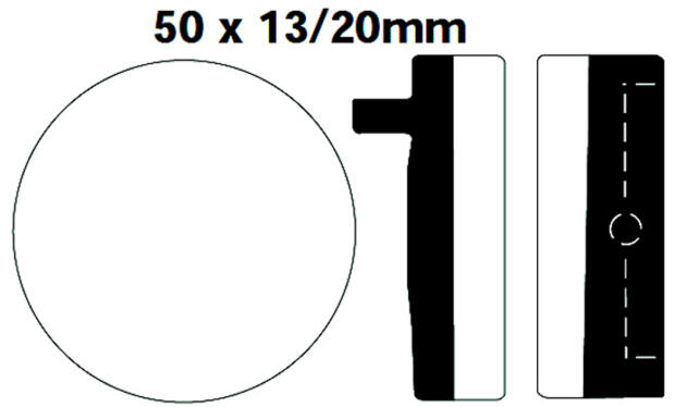 Brake pads typ FA012 for Honda CB 750 K four