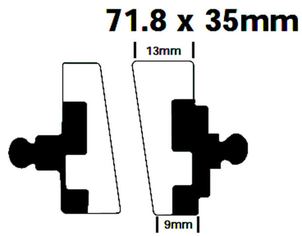 Pastiglie freno Anteriore tipo FA022 per BMW R75-80-90-100