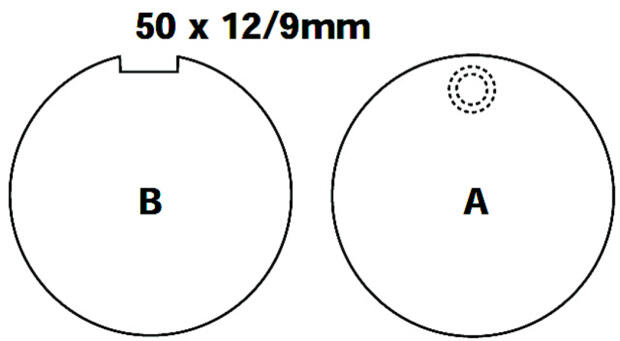 Pastiglie freni anteriori per Kawasaki, Suzuki e altri