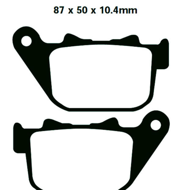 Brake pads for Harley 883 Sportster / XL 1200 / Custom / C