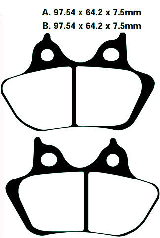 Blackstuff Bremsklötze   +