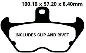 Bremsbeläge für BMW K100/100/1200/K1/...