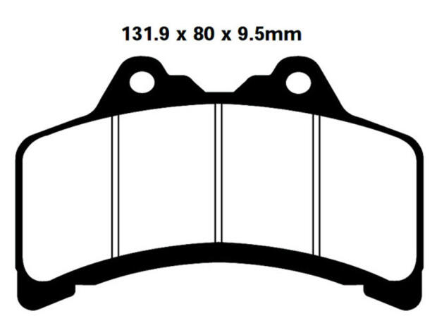 Brake pad for Yamaha GTS/1000