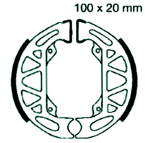 806 Premium Bremsbacken - Bremsbeläge