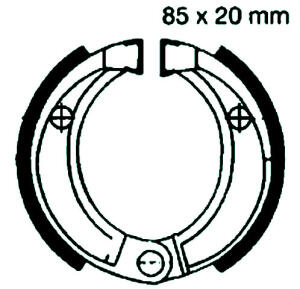 H338 Premium Bremsbacken - Bremsbeläge