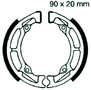 S613 Premium Bremsbacken - Bremsbeläge