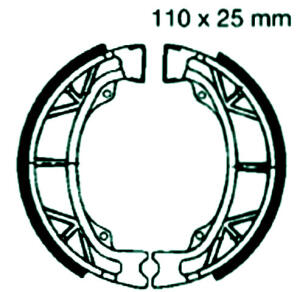 893 Premium Bremsbacken - Bremsbeläge Aprilia