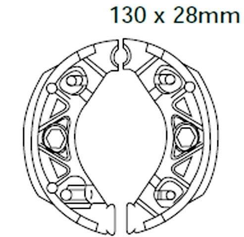 Y531 Premium Bremsbacken - Bremsbeläge