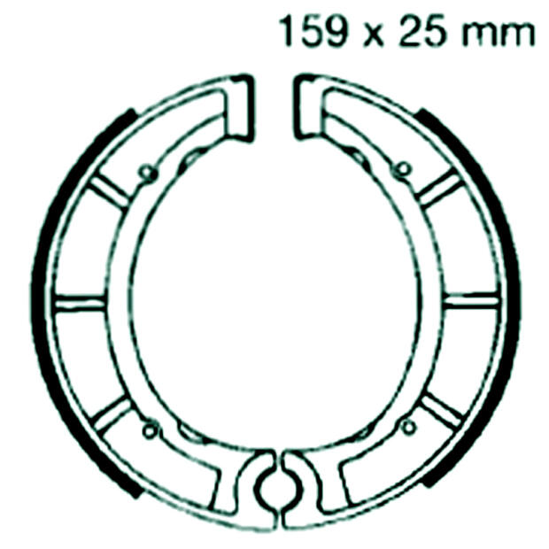 Y528 Premium Bremsbacken - Bremsbeläge