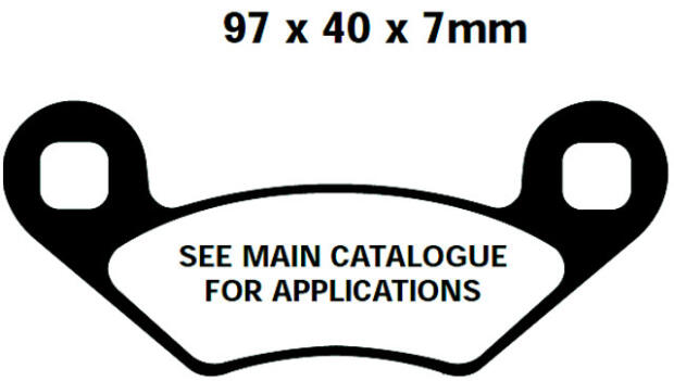 FA159TT Redstuff Bremsklötze - Bremsbeläge