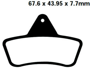 FA271TT Redstuff Bremsklötze - Bremsbeläge