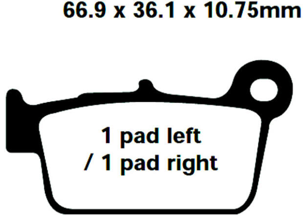 Redstuff Bremsklötze