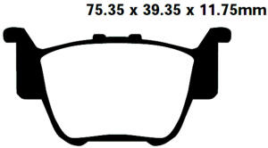 FA373TT Redstuff Bremsklötze   - - Bremsbeläge
